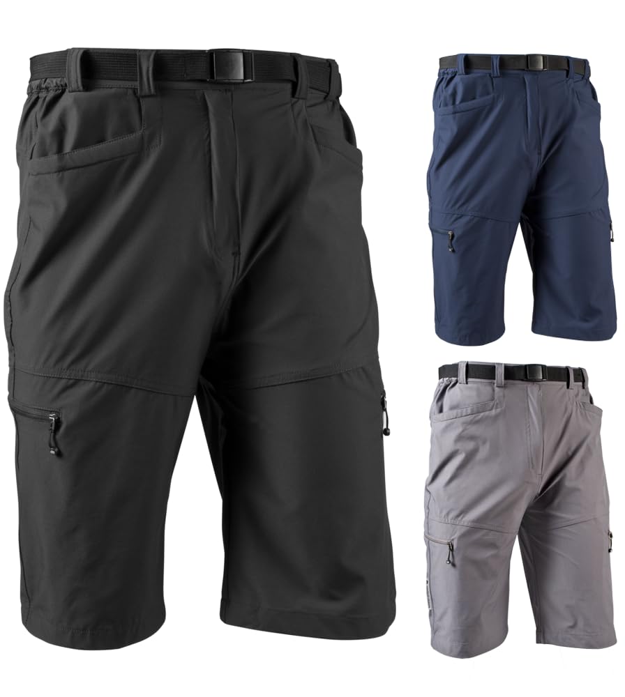 Men's Multi-Sport Shorts - Loose Fit Activewear Cargo Shorts for Running, Gym & Outdoor Activities | Breathable Quick-Dry Workout Shorts