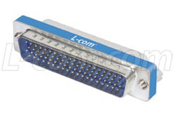 L-com DGB Series Slimline HD78 Male to Male Gender Changer Adapter - Perfect for Data Centers, Networking, and AV Equipment Connections