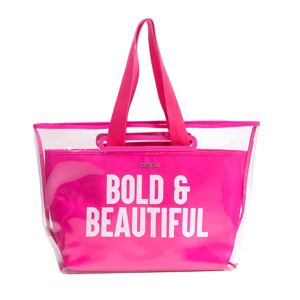 Stylish Neon Pink Tote Bag for Women - Trendy & Durable Fashion Accessory for Work, Beach & Shopping