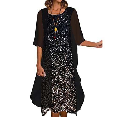 06-black Vintage Dress