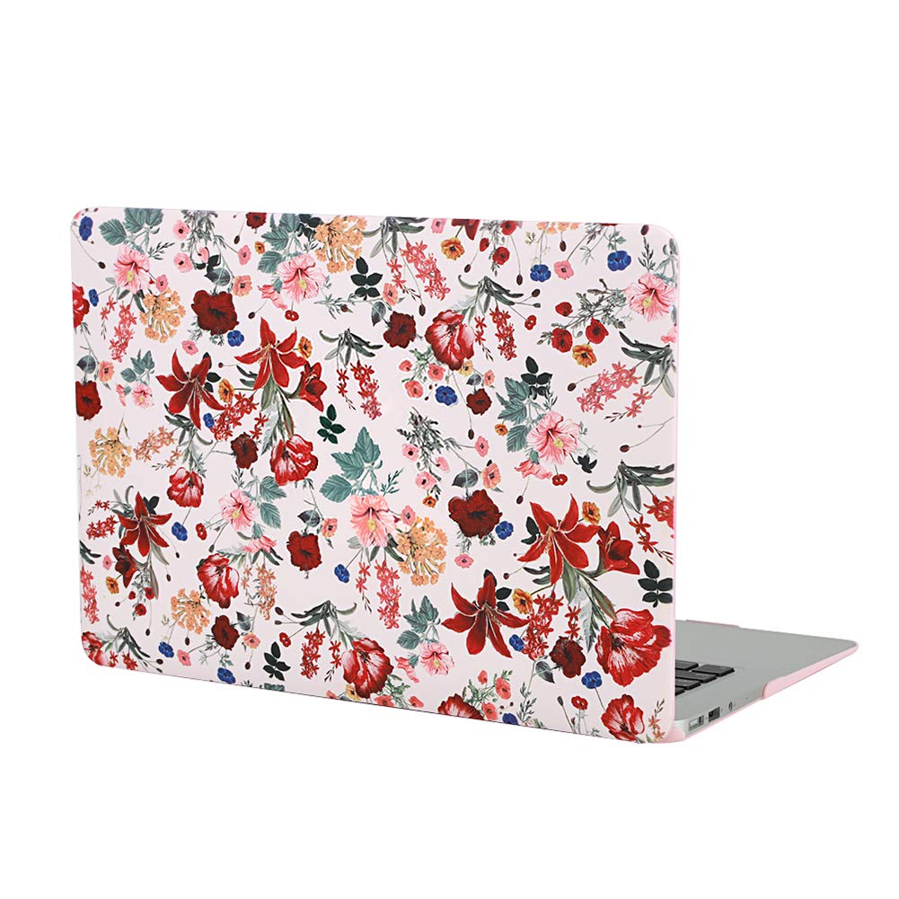 Velvet Caviar MacBook Air 13 inch Case Floral Garden Flower - Protective Hard Shell Cover for MacBook Air 13