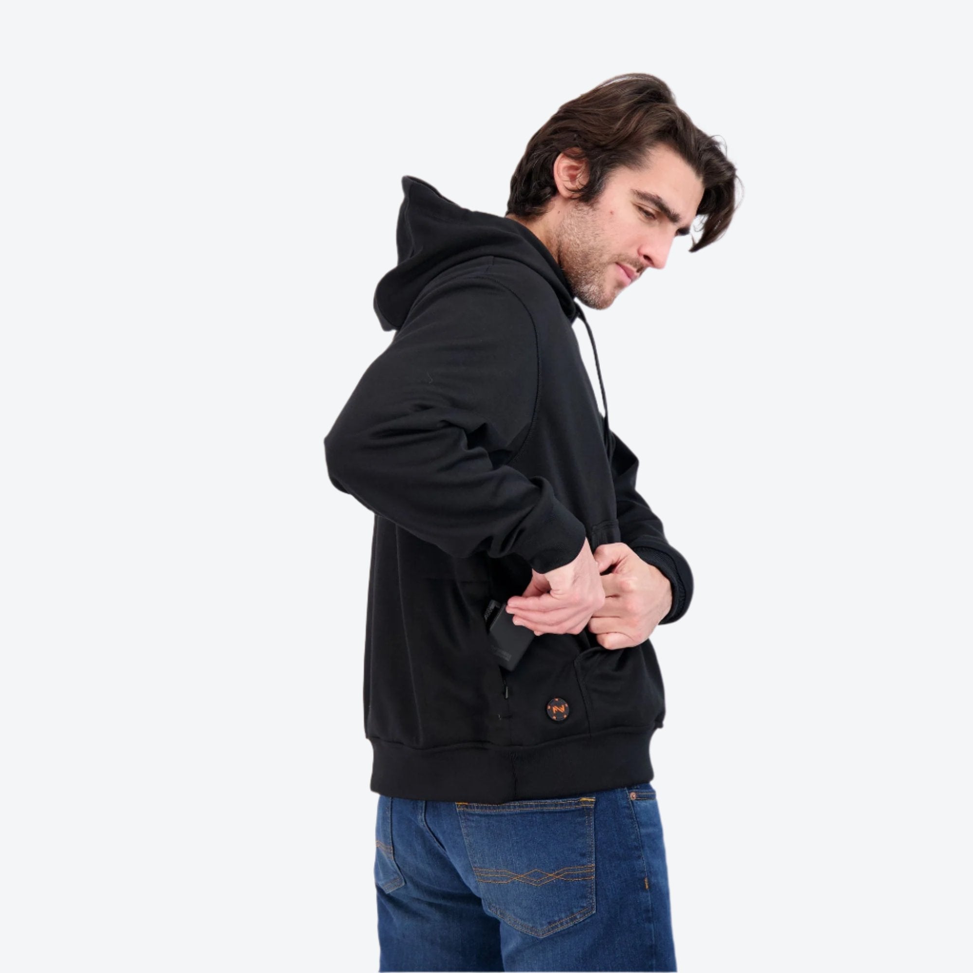 Electric Heated Hoodie with USB Rechargeable Battery - Built-in Hand Warmer Pockets for Men & Women - Perfect for Winter, Camping, Hiking & Outdoor Activities