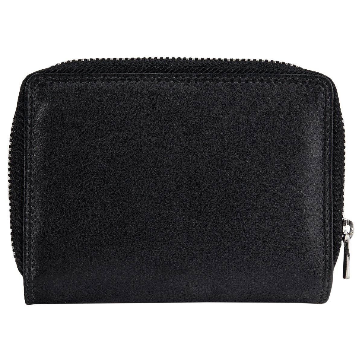 Premium Spongy Leather Wallet for Men - Slim & Durable RFID Blocking Bifold Wallet (9.5cm/3.74inch) - Black - Perfect for Everyday Carry, Travel & Business