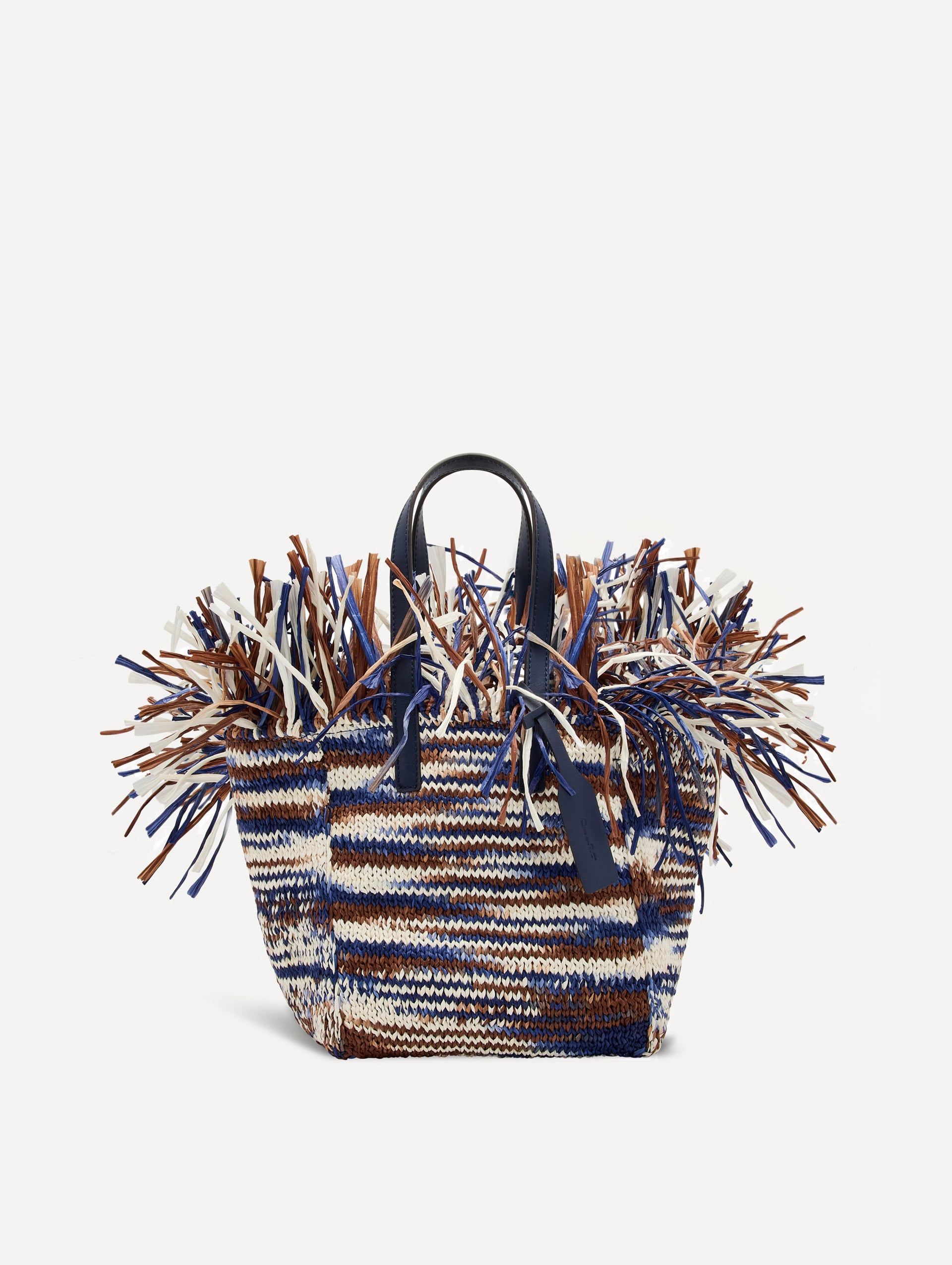 Stylish Small Raffia Crochet Square Tote Bag - Handmade Woven Beach Bag for Women - Perfect for Summer Vacation, Shopping & Picnics