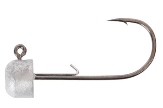 Block Head Jig 1/0 Size 1/16oz Fishing Lure - Perfect for Bass, Walleye & Freshwater Fishing