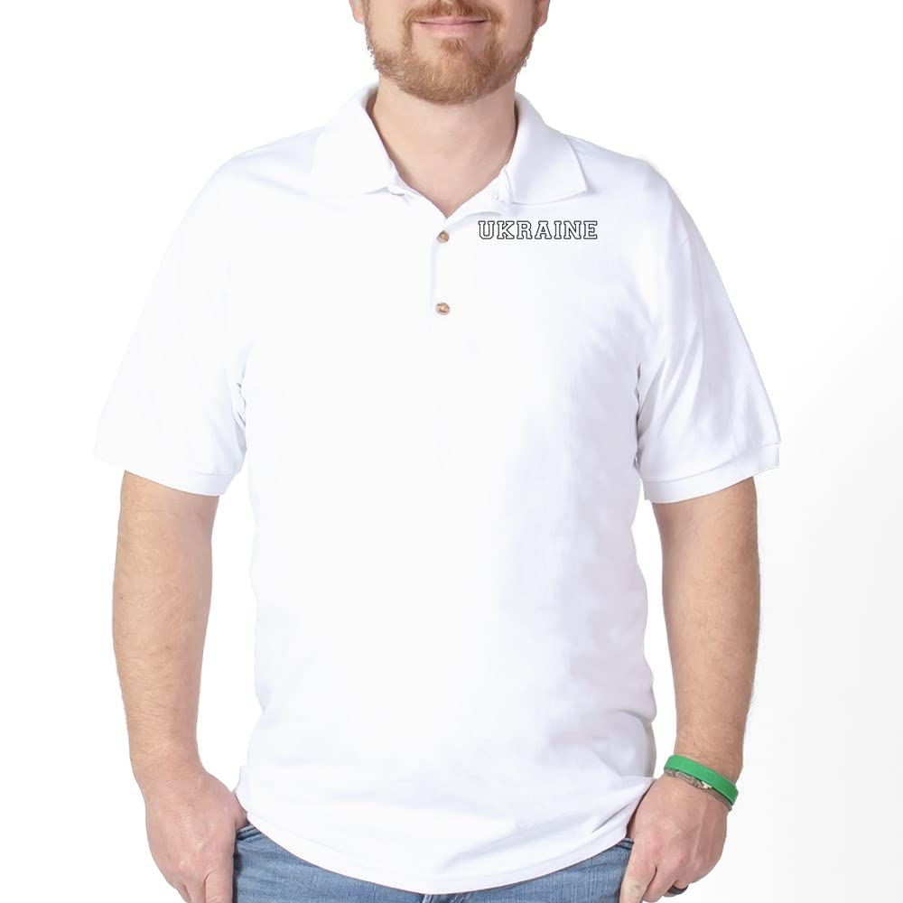 Ukraine Golf Shirt - Breathable Pique Knit Polo for Men & Women | Perfect for Golfing, Casual Wear & Patriotic Events