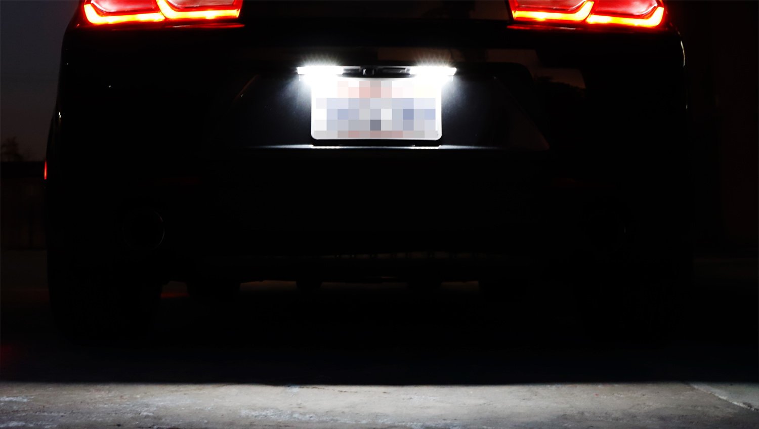 18 SMD LED License Plate Light Kit for Hyundai Sonata/Elantra/Veloster & Kia K5 - Super Bright White Lights, Easy Installation, Waterproof - Perfect for Night Driving & Car Customization