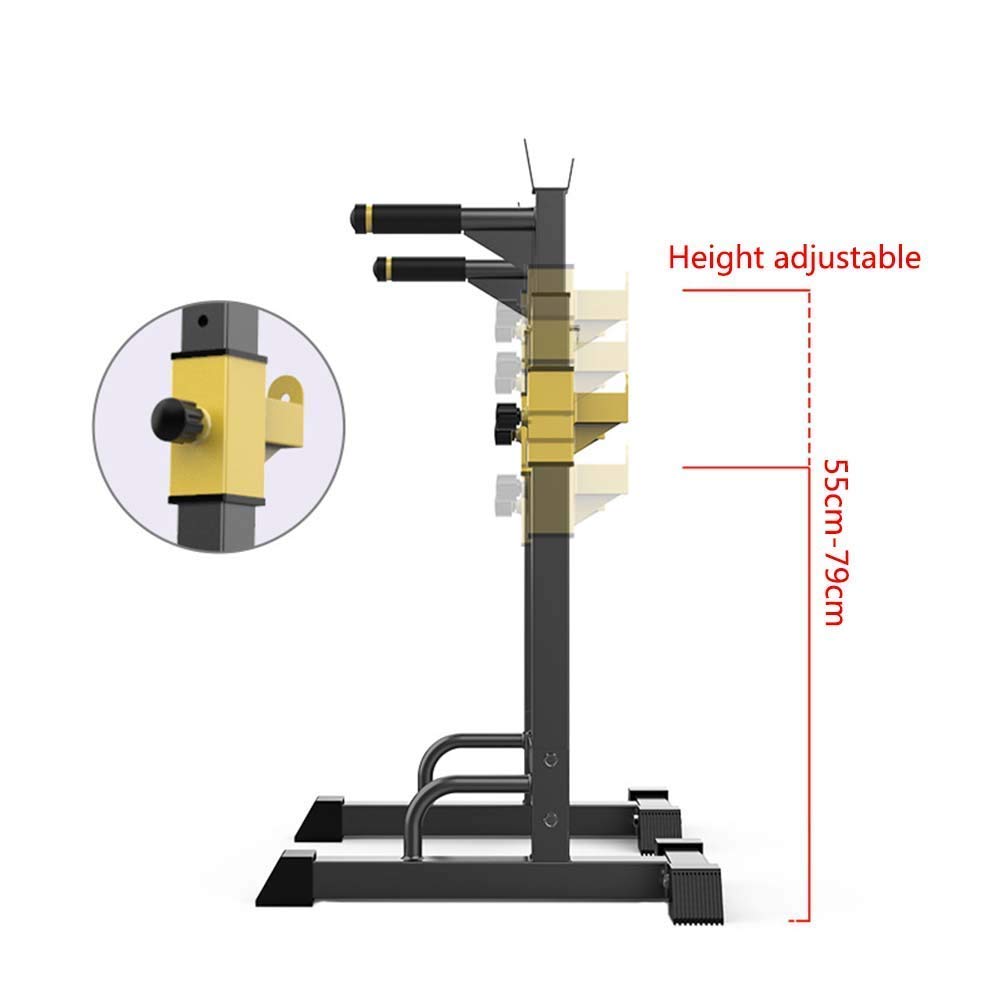 Adjustable Squat Stands & Dumbbell Rack - Multifunctional Home Gym Equipment for Strength Training, 200kg Max Load, Stable & Durable Design - Perfect for Home Workouts, Weight Lifting, and Indoor Fitness Training
