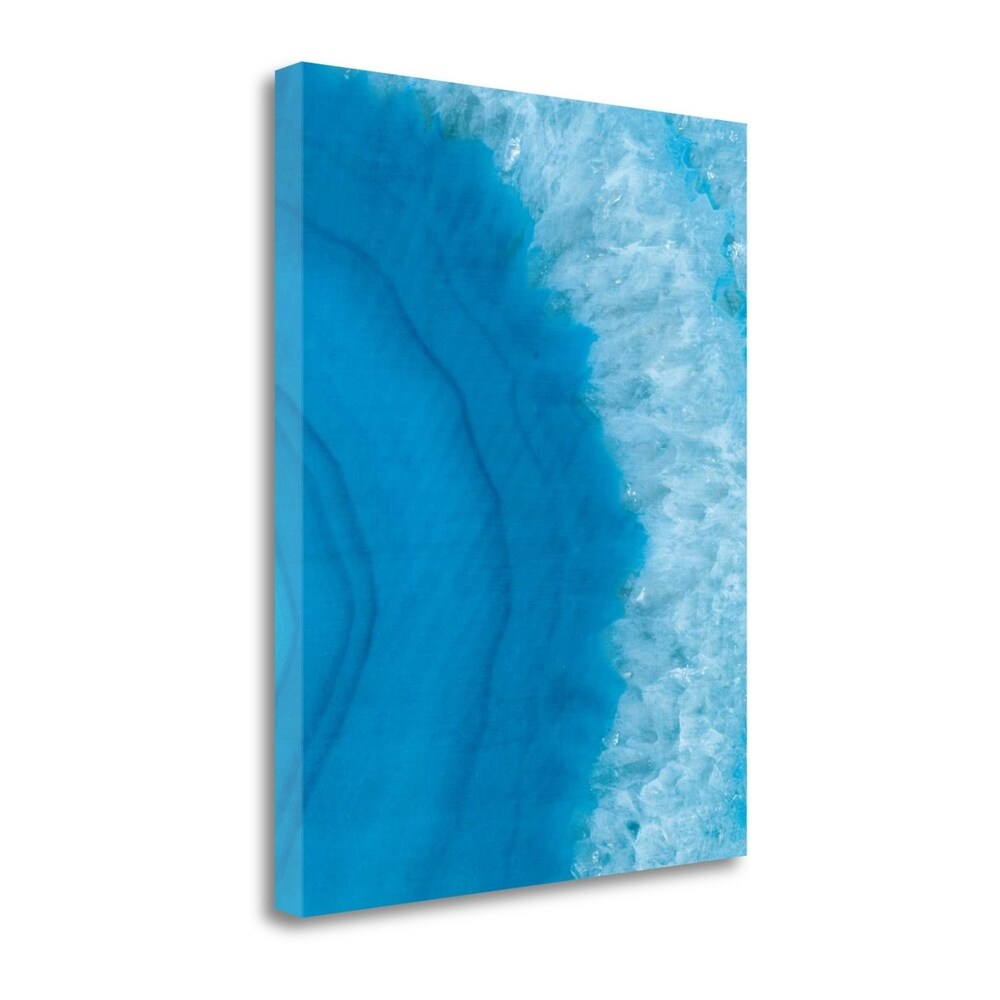 Agate Geode II Wall Art - Wild Apple Portfolio Giclee Print on Gallery Wrap Canvas - Perfect for Living Room, Bedroom & Office Decor