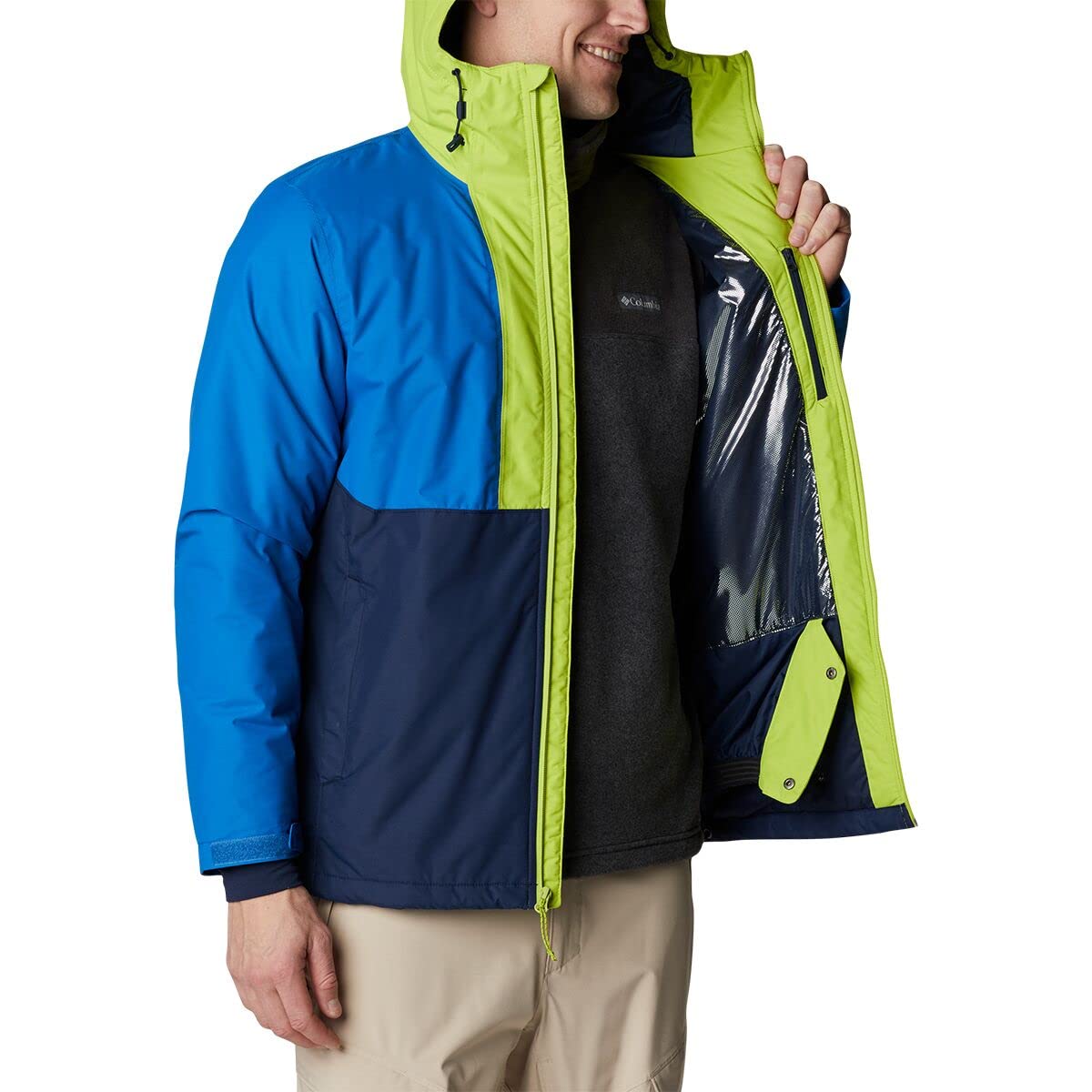 Columbia Men's Timberturner Waterproof Insulated Jacket - Lightweight Winter Coat for Hiking, Camping & Outdoor Adventures