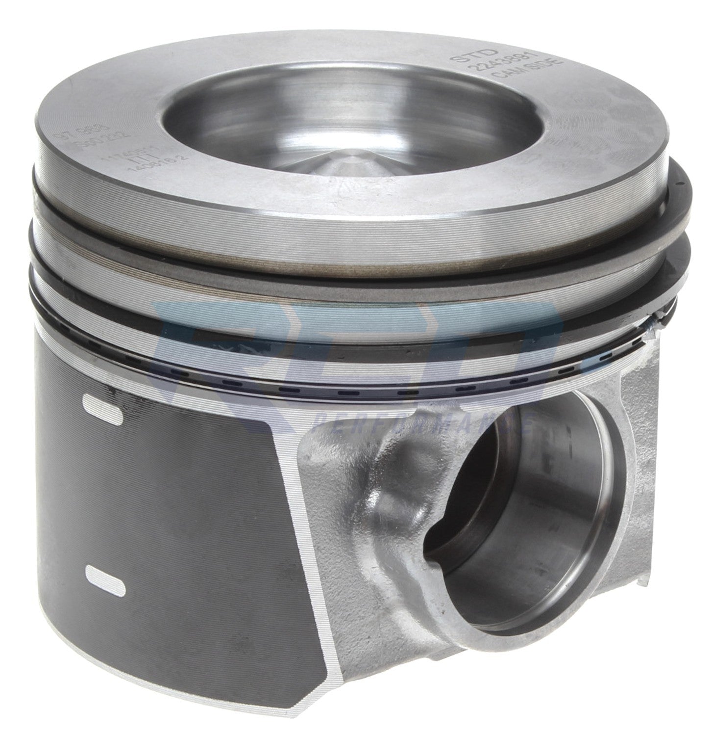 Mahle 6.4L STD Piston Kit with Rings | .010 Reduced Compression Height | Perfect for Dodge Ram 6.4L HEMI Engine Rebuild & Performance Upgrades