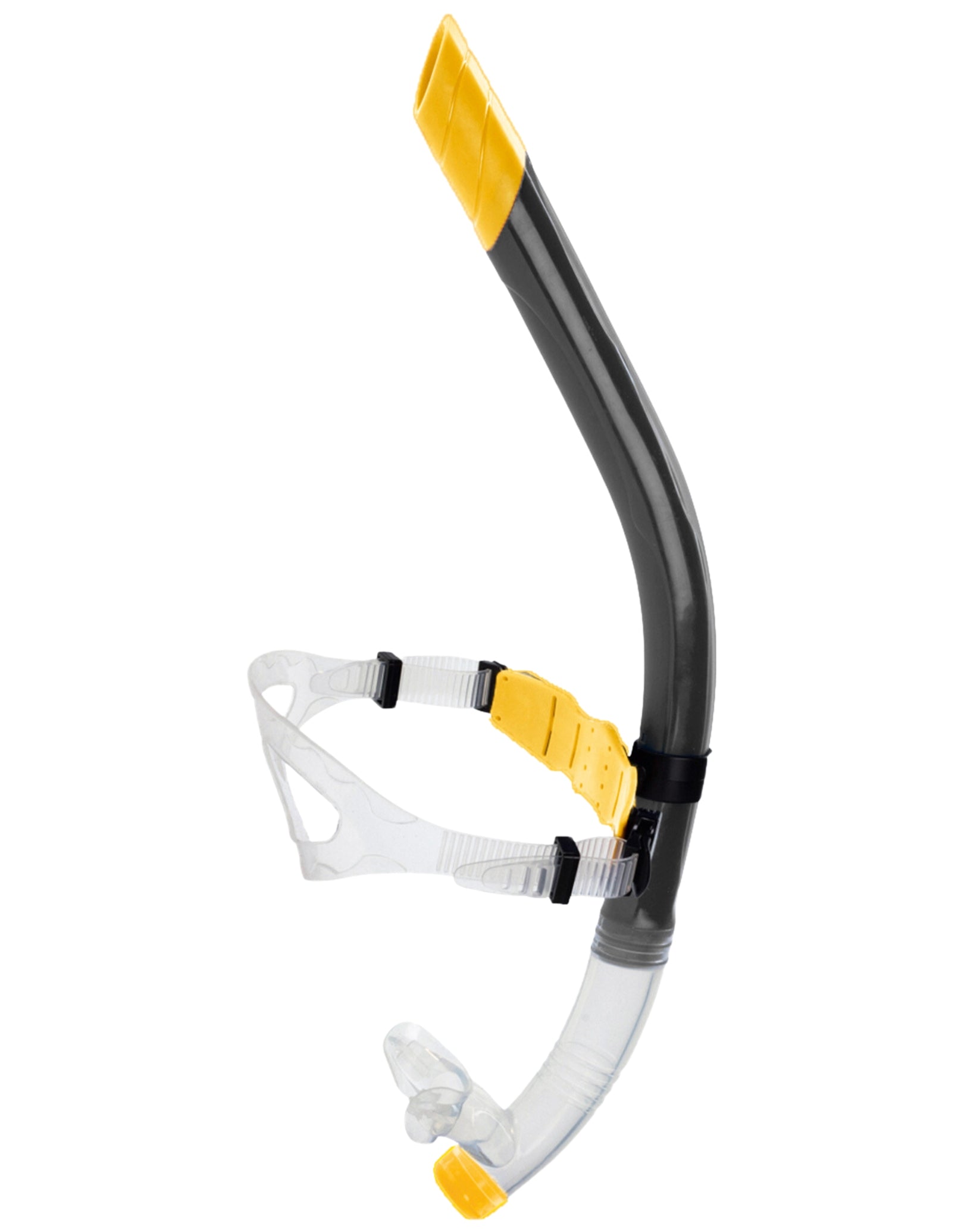 Premium Swim Frontal Center Snorkel for Adults - Comfortable Snorkeling Gear with Dry Top Technology - Perfect for Ocean Swimming, Snorkeling Adventures & Water Sports