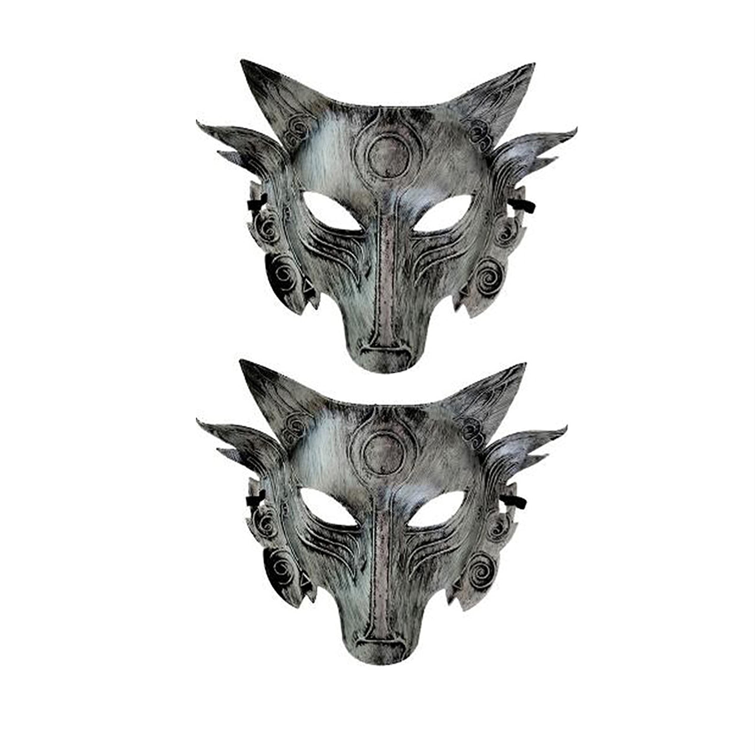 Realistic Animal Wolf Head Mask for Halloween Costume & Cosplay - Perfect for Parties, Performances, and Themed Events