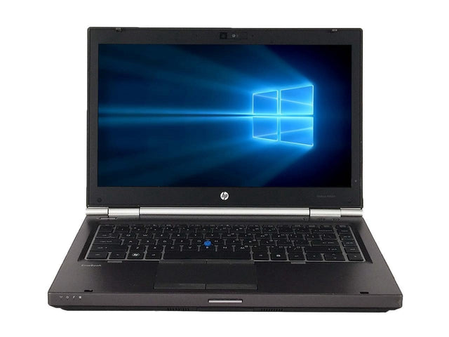 HP Compaq EliteBook 8460W 14-inch Laptop - Intel Core i7-2670QM 2.2GHz, 8GB RAM, 240GB SSD | Business & Office Work, Remote Work, Student Computing