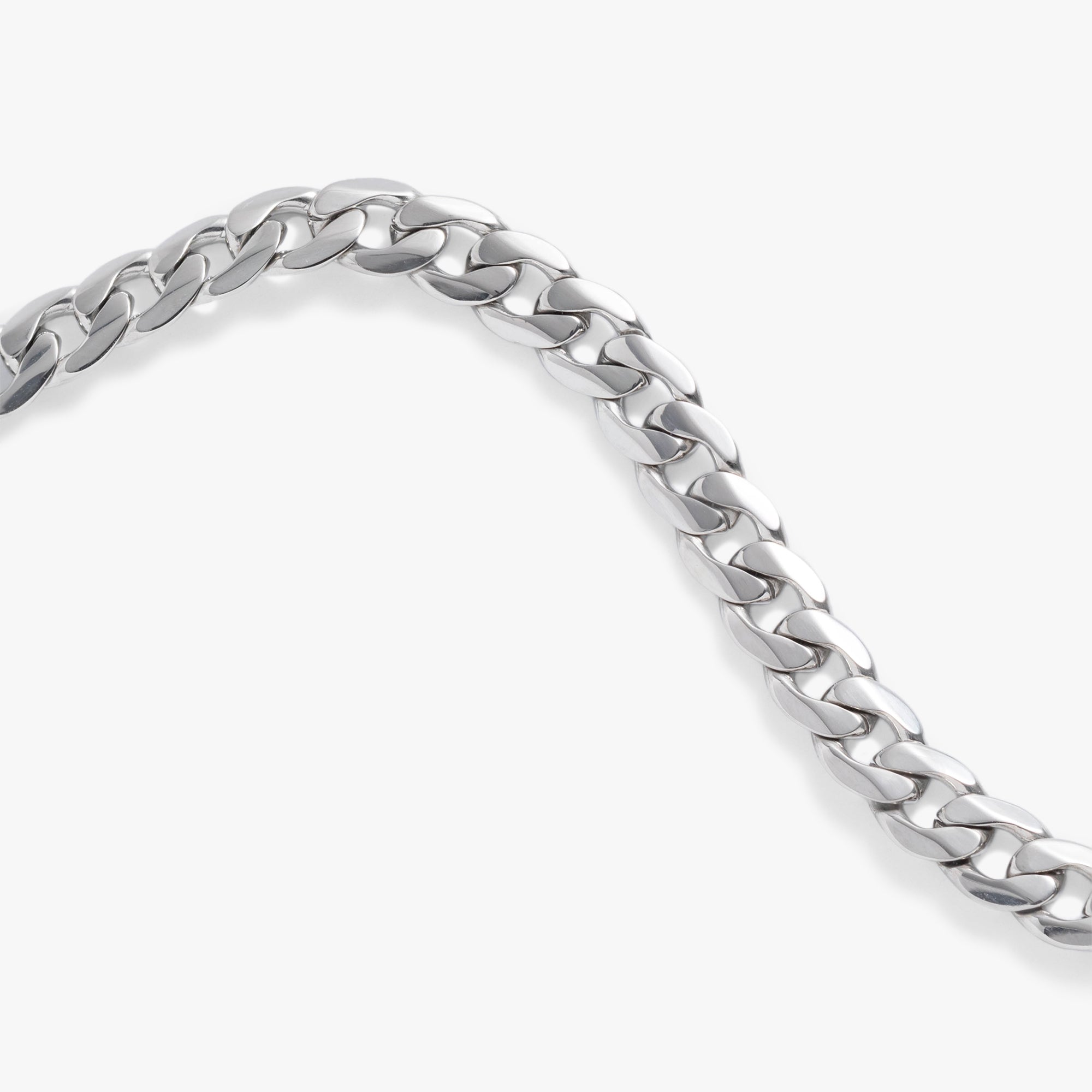 Stylish Everyday Flat Curb Chain Bracelet for Women - Trendy Minimalist Jewelry for Casual Wear, Office & Date Night