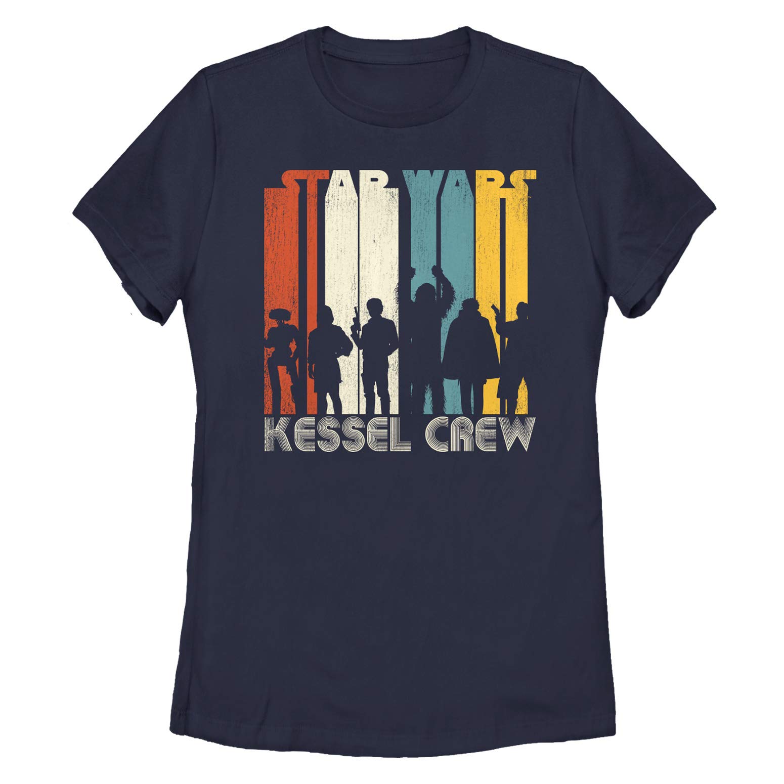 Women's Solo: A Star Wars Story Kessel Crew Rainbow Graphic T-Shirt | Cool Pop Culture Tee for Fans, Cosplay & Everyday Wear