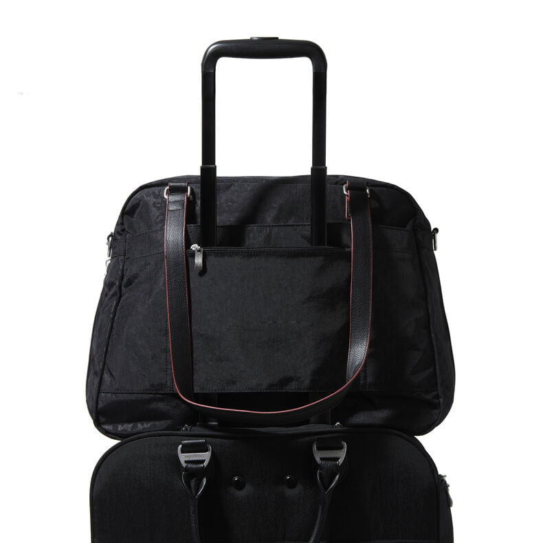 Baggallini Expandable Laptop Tote Bag with RFID Protection & Phone Wristlet - Perfect for Overnight Travel, Business Trips & Work Commutes