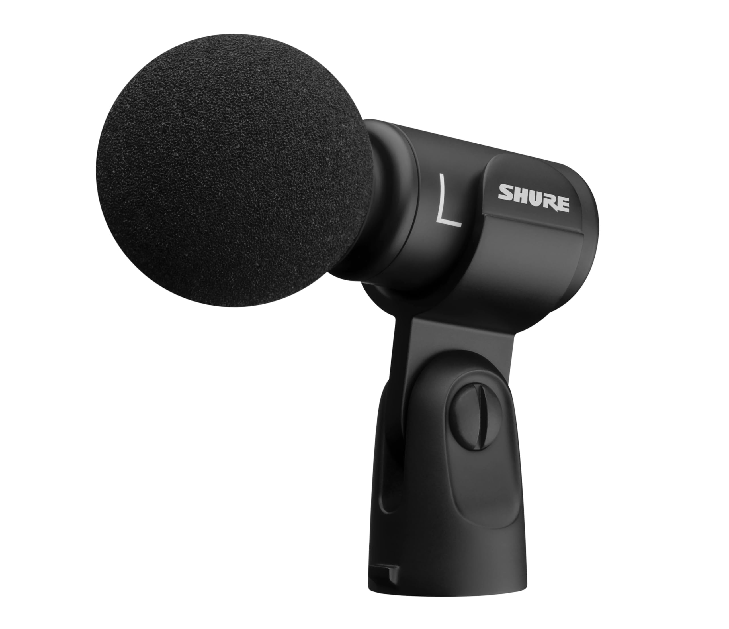 Shure MV88+ Stereo USB Condenser Microphone for Streaming, Recording Vocals & Instruments - Compatible with Mac & Windows, Real-Time Headphone Monitoring, Portable Design - Perfect for Podcasting, Gaming, Music Production & Travel (Black)
