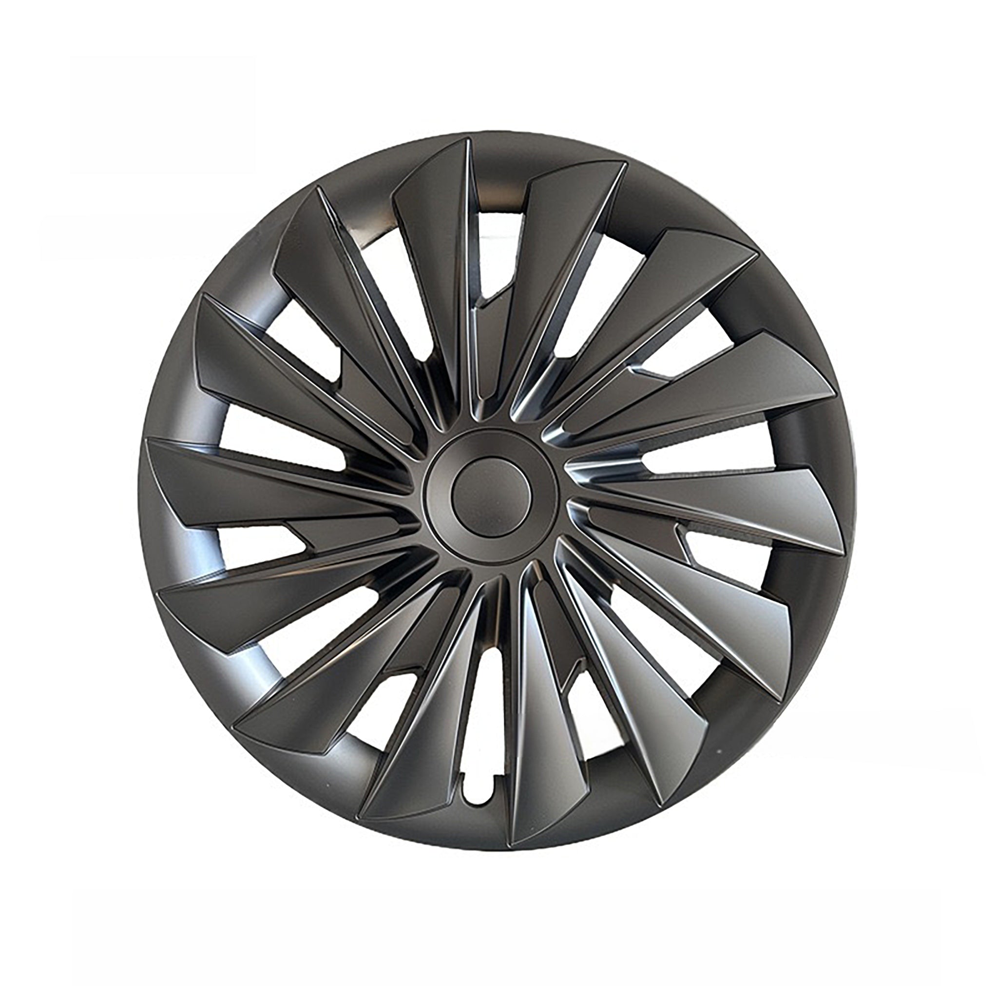 2024 Tesla Model 3 Highland 18'' Photon Wheel Hubcaps - Cyclone Style Design for Enhanced Aerodynamics | Perfect for Road Trips & Daily Commutes