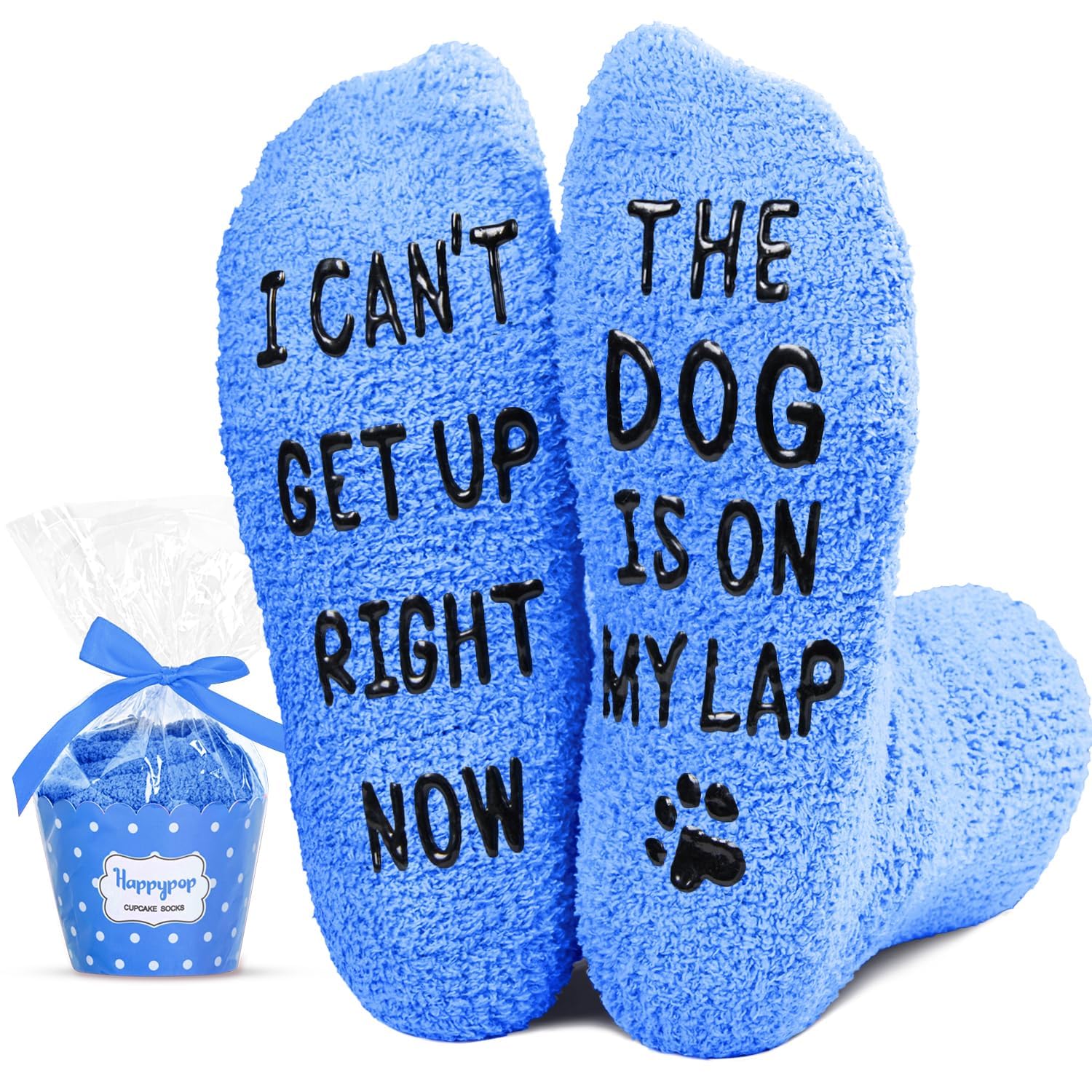 HappyPop Funny Dog Christmas Stockings - Cute Pet Gifts for Dog Lovers, Dog Mom & Dad Presents for Birthday, Holiday | Perfect for Home Decor, Pet Lover Surprises, Christmas Stocking Stuffers
