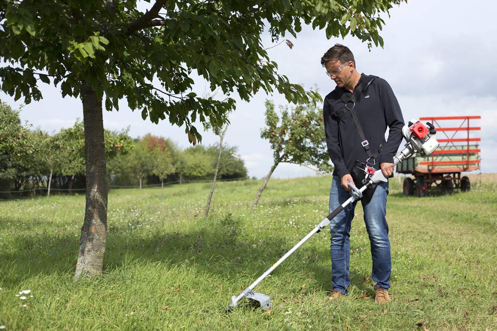 IKRA Gas-Powered 4-in-1 Multi-Tool: String Trimmer, Brush Cutter, Hedge Trimmer & Pole Saw with Extension - Perfect for Lawn Care, Yard Maintenance & Landscaping
