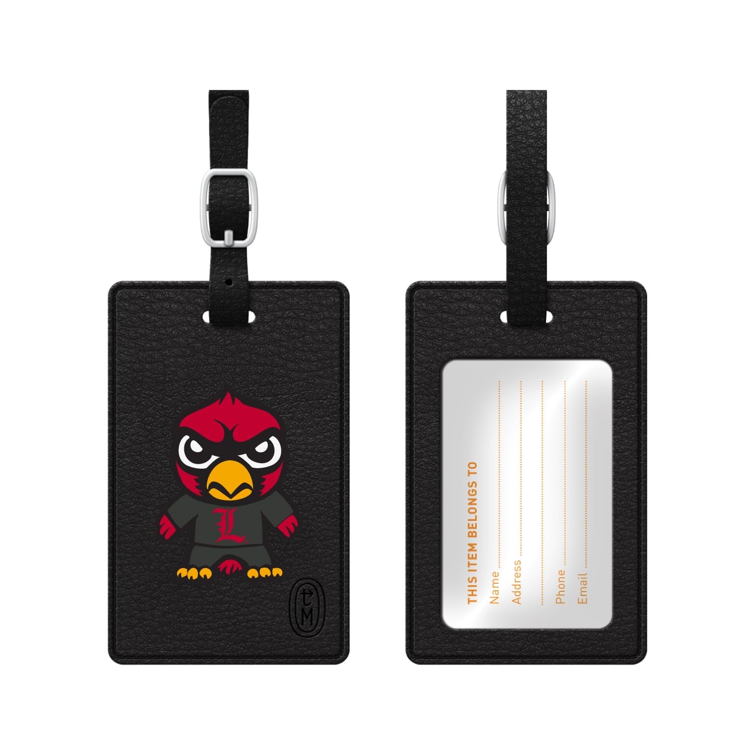 University of Louisville Tokyodachi Classic Luggage Tag - Durable Travel ID Tag for Suitcases & Bags - Perfect for Alumni, Students & Fans - Ideal for Airports, Cruises & Business Trips