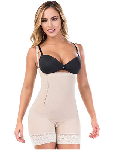 21121 Beige Zippered Crotch