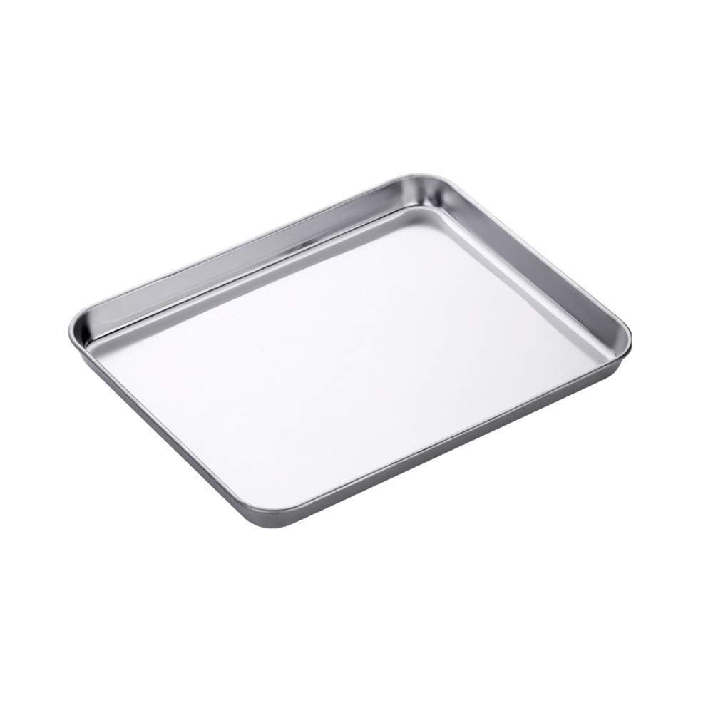 Premium Stainless Steel Serving Tray - 12.3