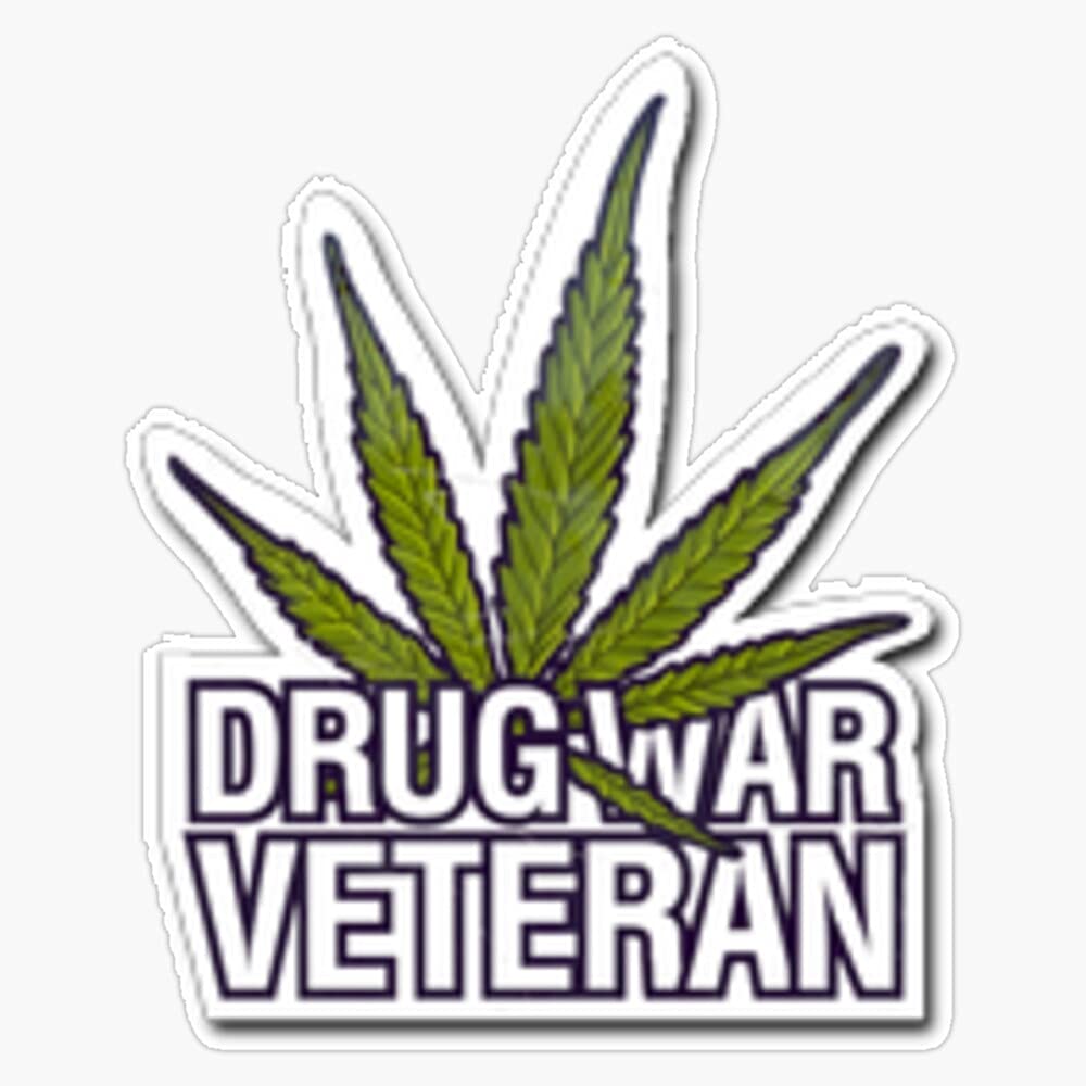 CSGO Drug War Veteran Vinyl Sticker - Waterproof Decal for Laptop, Wall, Window & Bumper - 5 Inch Gaming Stickers - Perfect for Gamers, Streamers & Esports Fans