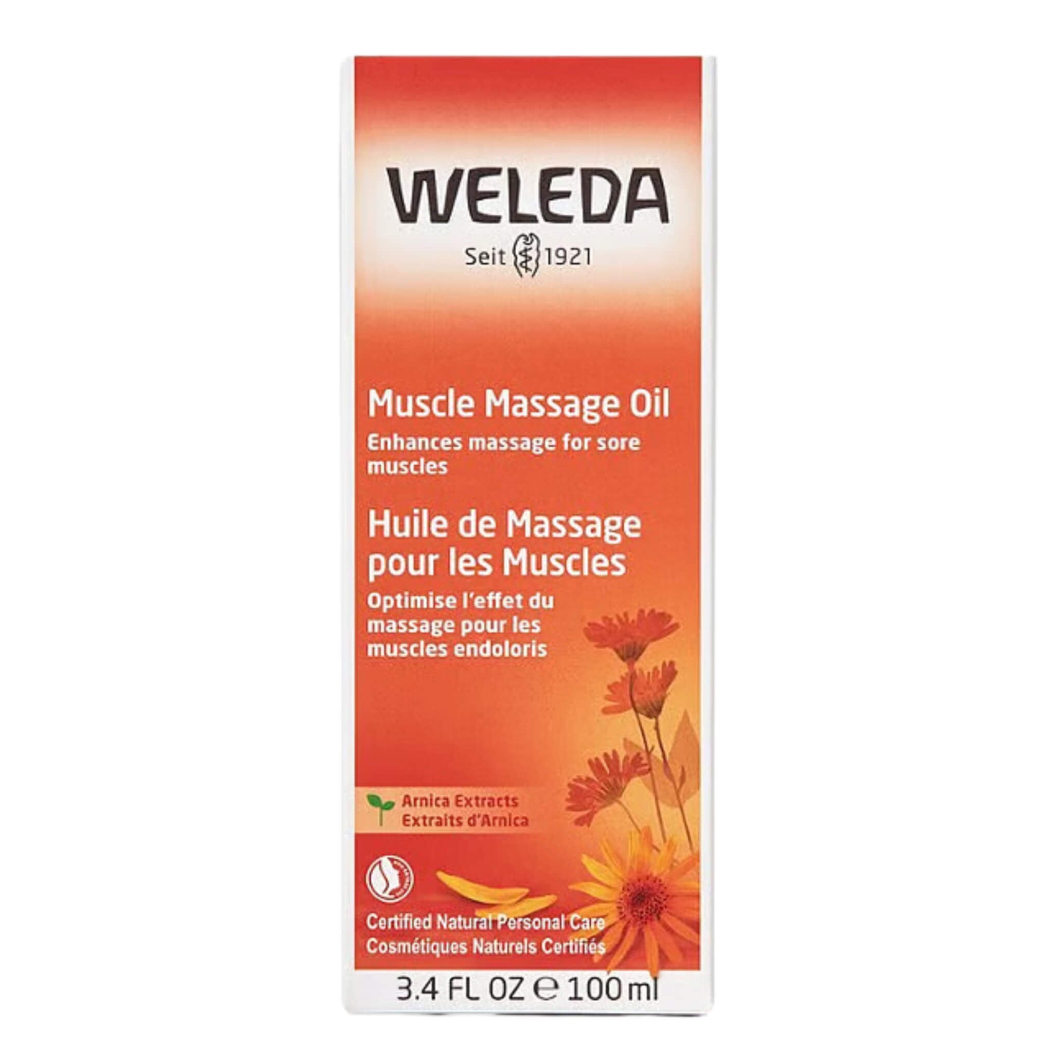 Arnica Muscle Massage Oil - Natural Pain Relief & Recovery for Athletes, Post-Workout, and Sore Muscles