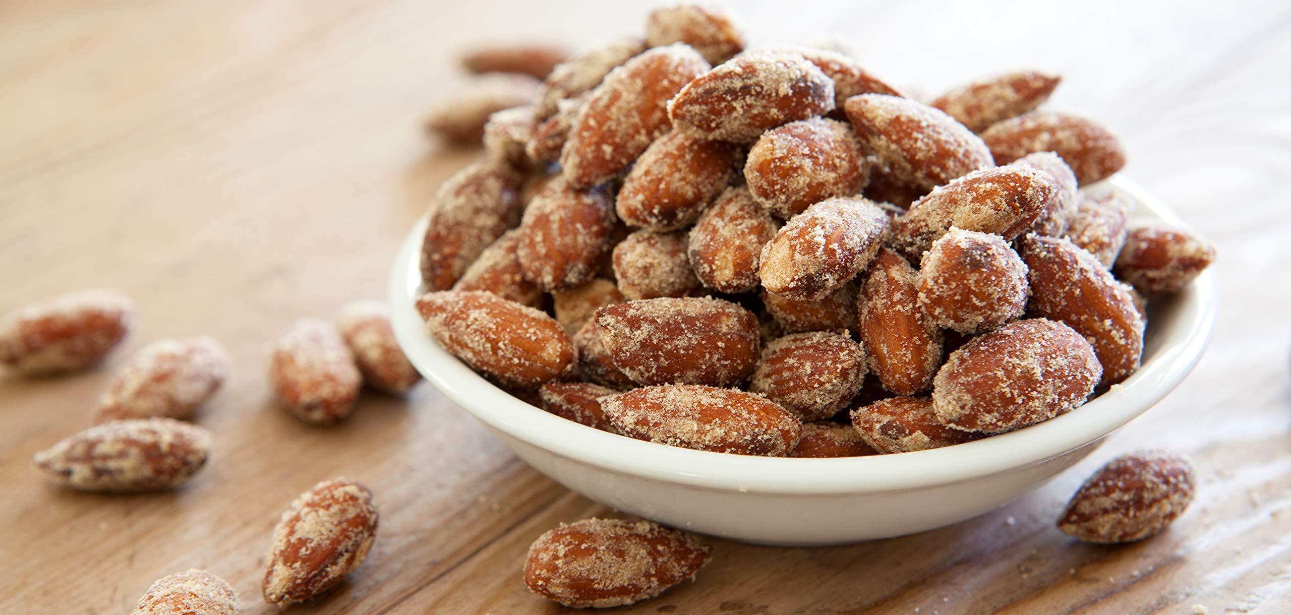 Spicy Roasted Almonds Variety Pack - Smoky Jalapeno, Garlic, Wasabi - Perfect for Parties & Gifts - 16oz (3-Pack)