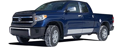 BRIGHTT-QA544783 Stainless Steel Grille Accent for 2007-2009 Toyota Tundra - 1PC Chrome Front Grille Cover for Enhanced Style & Protection | Perfect for Off-Roading, Car Shows & Daily Driving