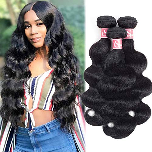 Brazilian Virgin Hair Body Wave 3 Bundles (8