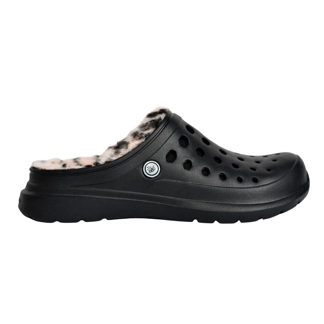 JOYBEES Women's Cozy Lined Clogs - Comfortable House Slippers for Indoor & Outdoor Use - Final Sale