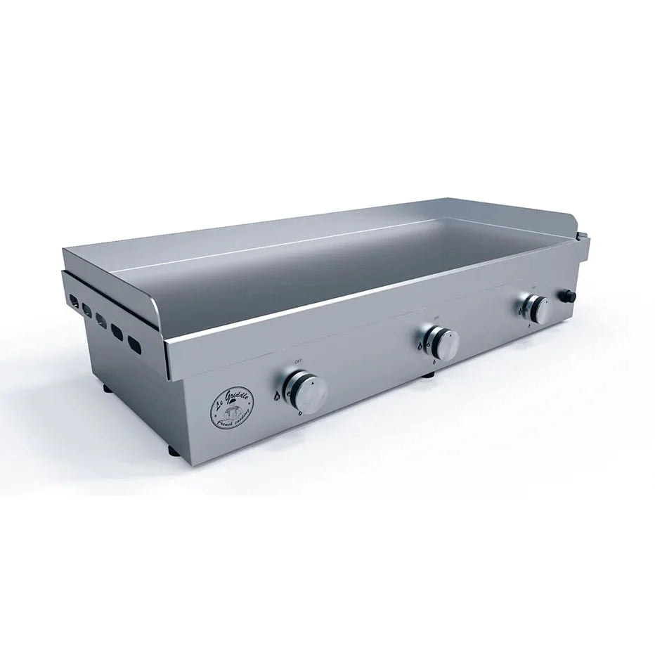 Le Griddle Ultimate 41 Inch Built-In Gas Griddle GFE105 - Professional Outdoor Cooking for Backyard BBQs, Tailgating & Commercial Use
