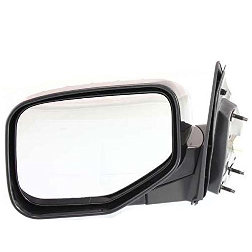 2006-2014 Honda Ridgeline Power Manual Folding Driver Side Rearview Mirror - Non-Heated Replacement Part for Improved Visibility & Safety | Perfect for Off-Roading, Daily Commuting & Towing