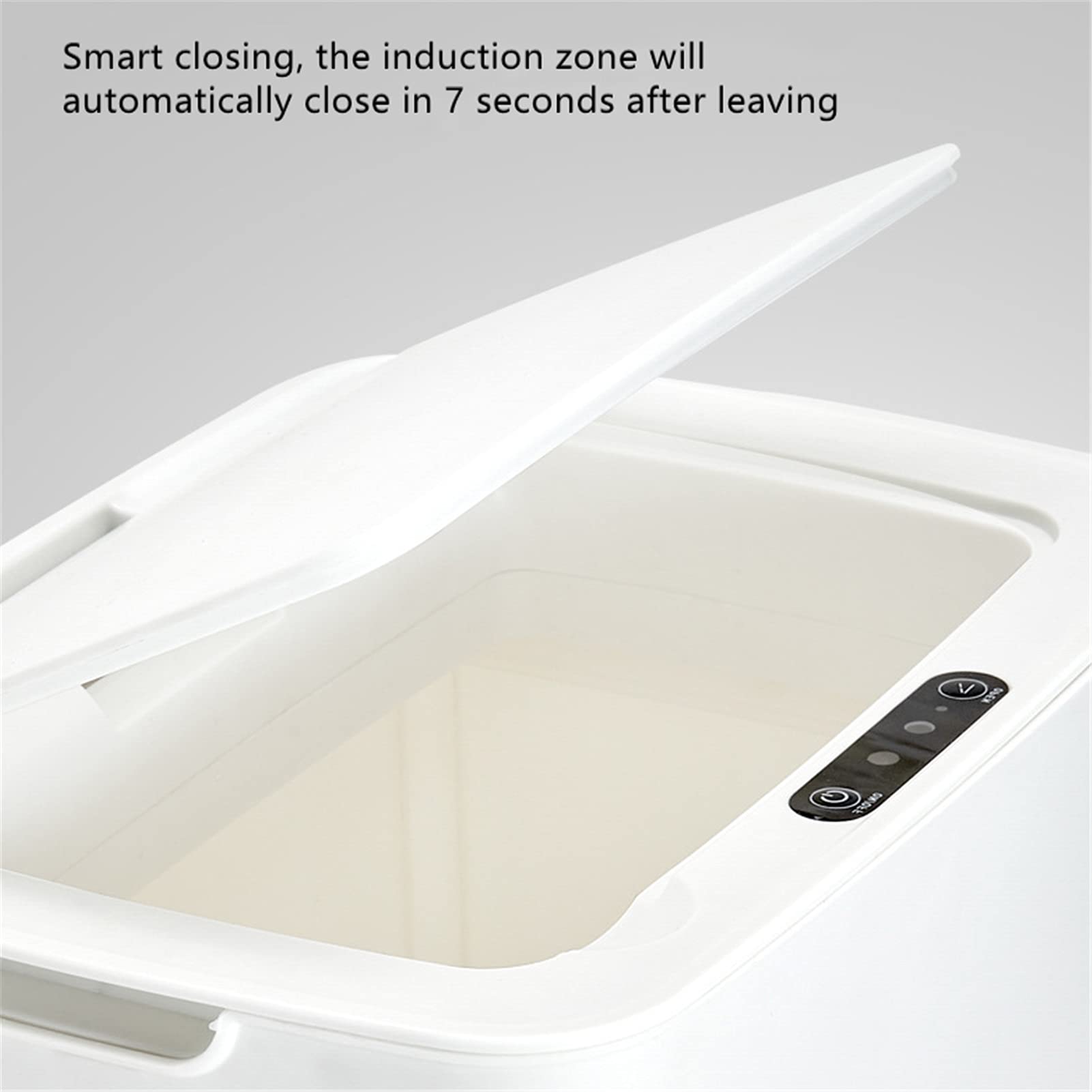 Smart Sensor Trash Can - Automatic Kitchen & Bathroom Garbage Bin (Black) for Hygienic Home