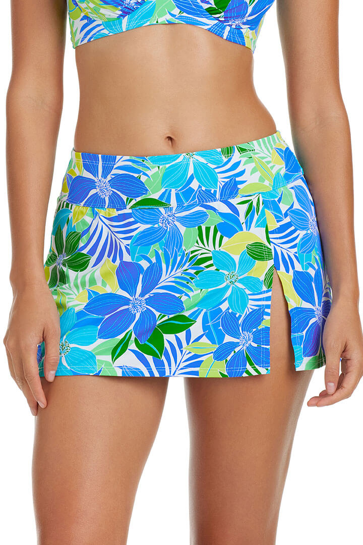 High Waisted Swim Skirt for Women - UPF 50+ Sun Protection, Quick Dry & Comfortable - Perfect for Beach, Pool & Water Sports