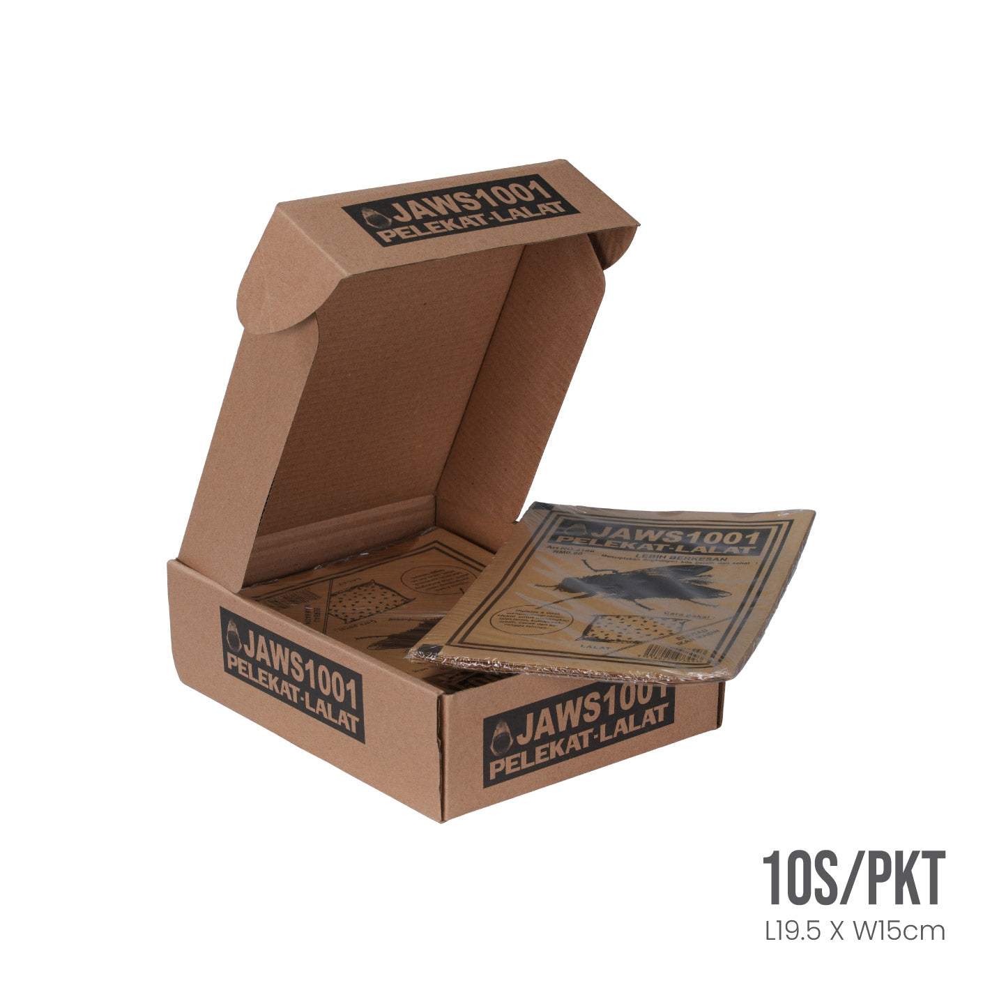 Sticky Fly Traps for House Flies - 10 Pack (HFH0113) - Effective Indoor & Outdoor Pest Control for Kitchens, Restaurants, and Farms