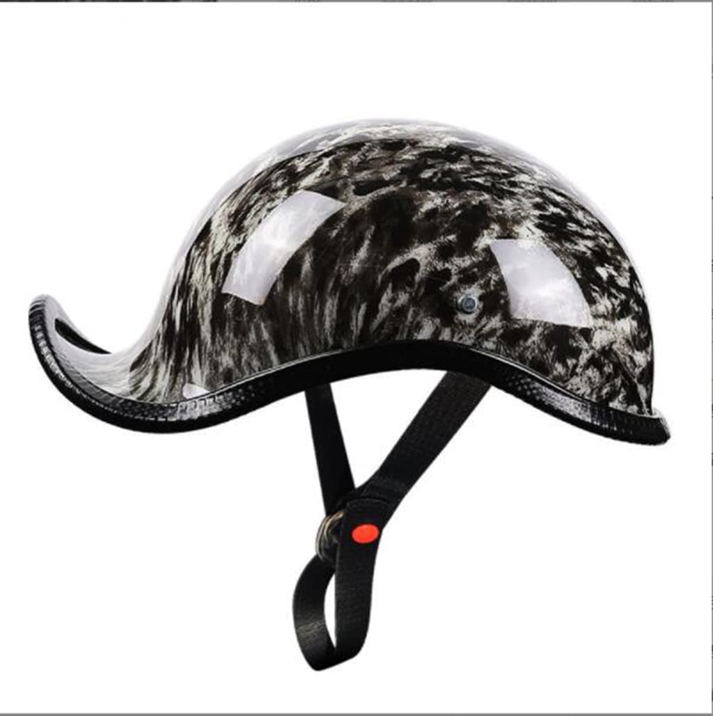 Retro DOT Certified Open Face Helmet for Motorcycle & Scooter - Summer Riding