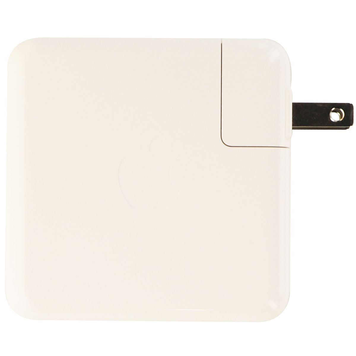 Original Apple 61W USB-C Power Adapter Fast Wall Charger - White A1718 (MNF72LL/A) for MacBook Pro/Air, iPad Pro & USB-C Devices | Home, Office & Travel Use