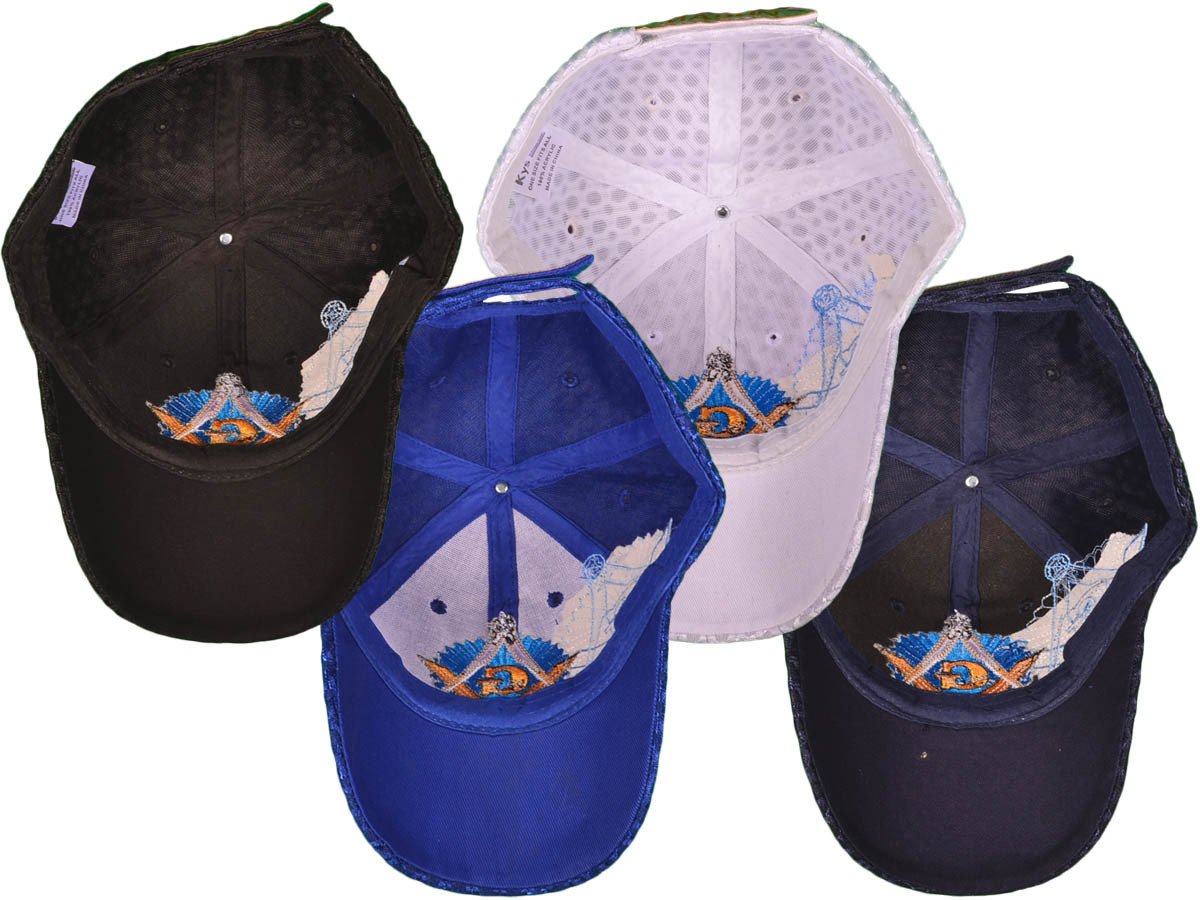 KYS 12-Pack Wholesale Masonic Baseball Caps - Embroidered Freemason Hats for Men - Perfect for Lodge Meetings, Brotherhood Events & Outdoor Activities