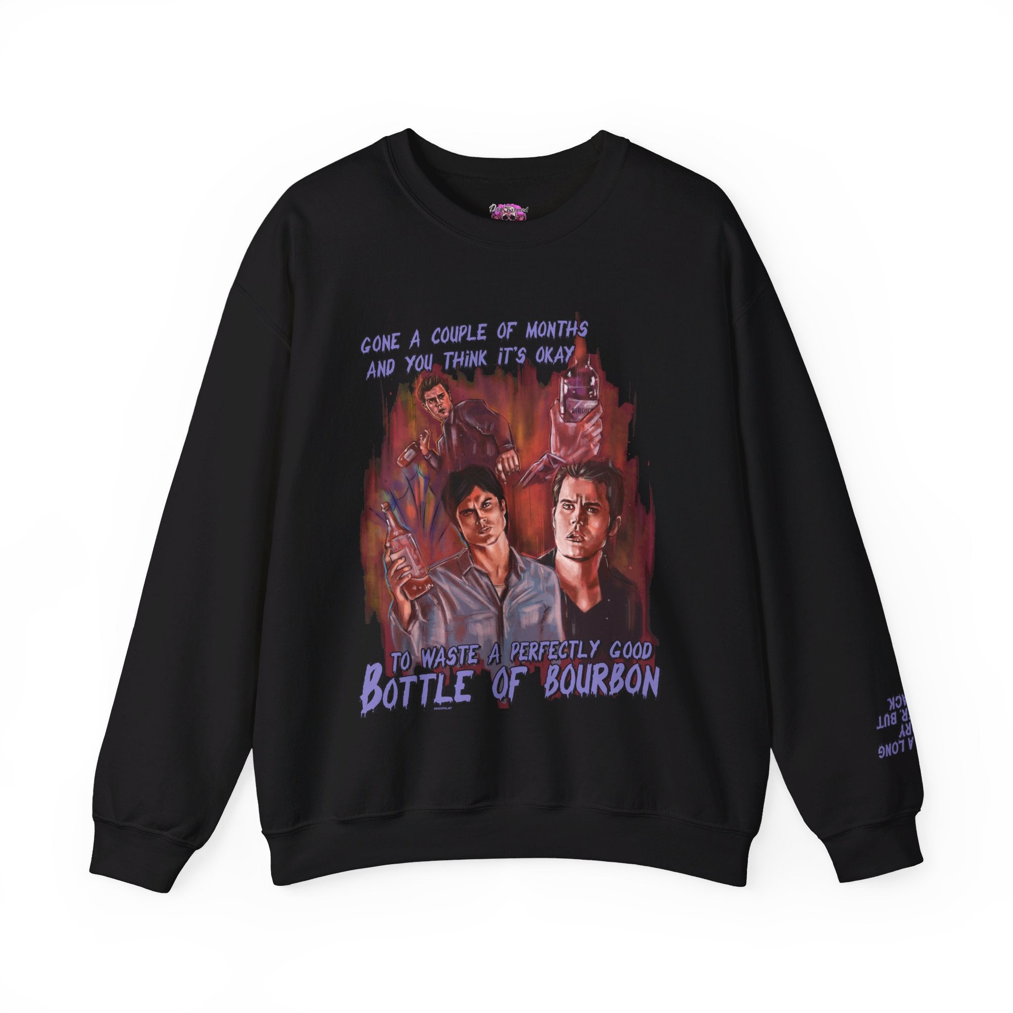 Damon Returns Crewneck Sweatshirt - Comfortable & Stylish Men's Pullover for Casual Wear, Street Fashion & Everyday Outfits