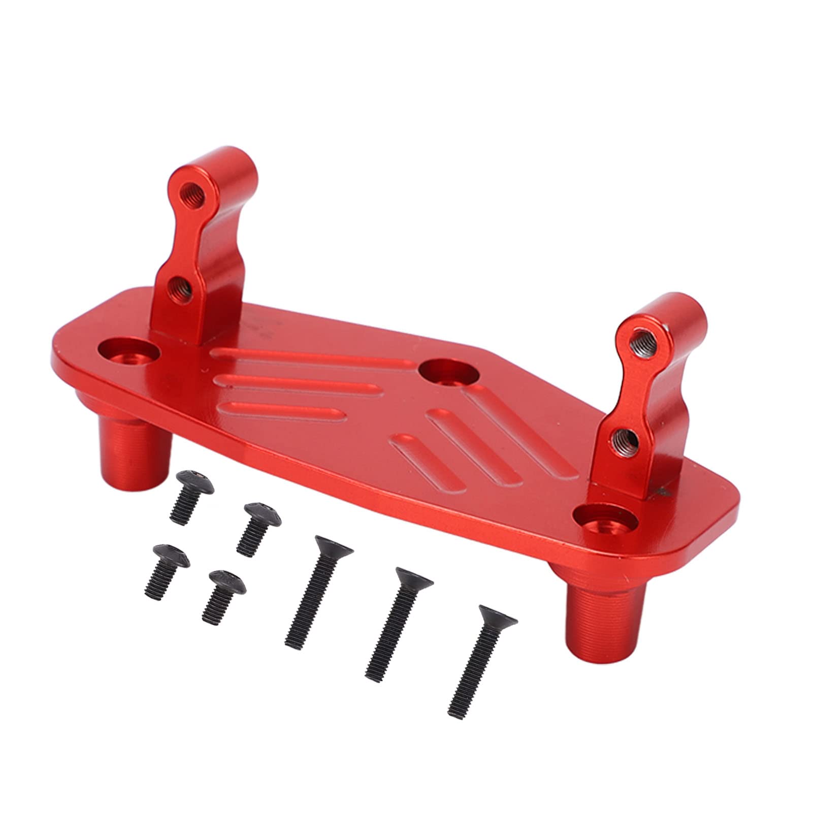 Deryang Heavy-Duty Steering Servo Mount Seat for 1/8 Scale RC Trucks - CNC Aluminum Servo Mount Base with Enhanced Wear Resistance - Perfect for Off-Road Bashing, Crawling & Competitive Racing