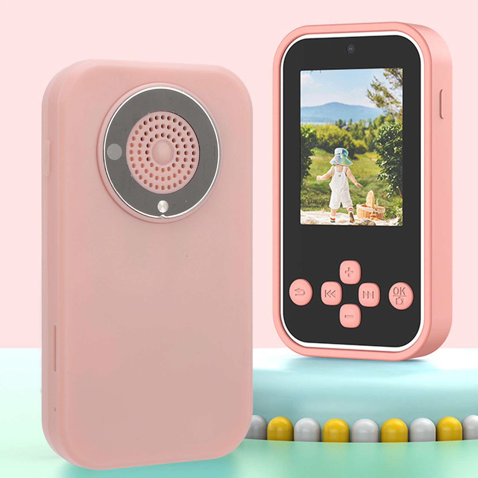 R20 Compact Digital Camera - 96MP CCD Camera with Flash & Timer for Beginners | Travel & Vlogging
