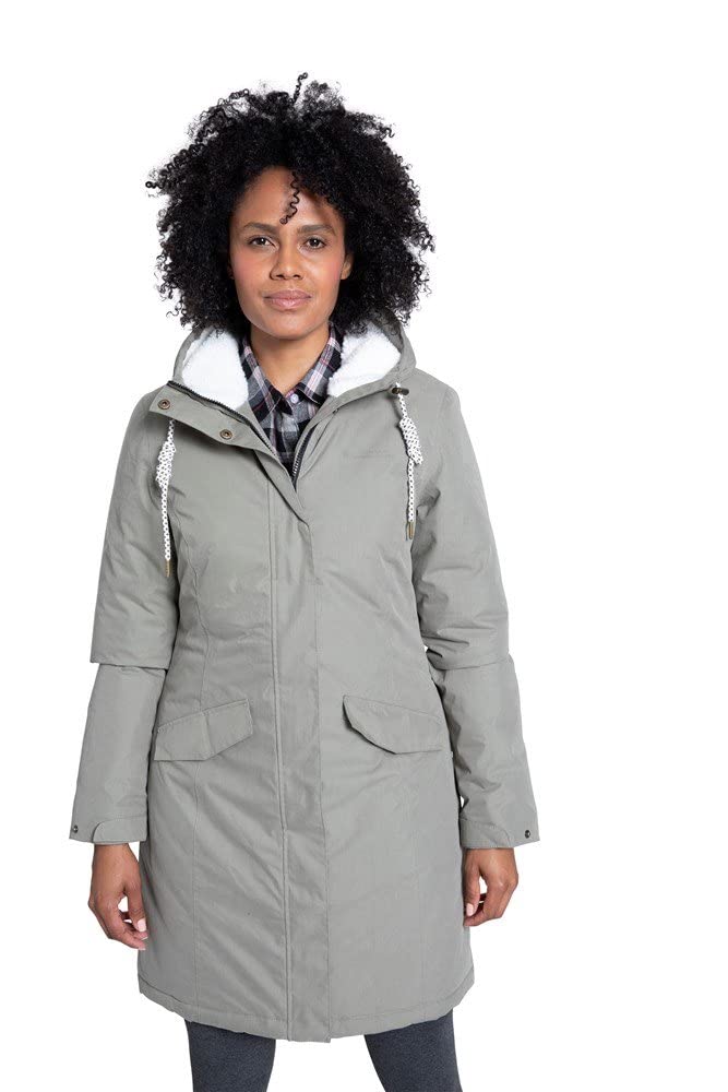 Mountain Warehouse Women's Oak Padded Parka - Waterproof Winter Jacket for Rain & Snow - Perfect for Hiking, Skiing & Outdoor Adventures