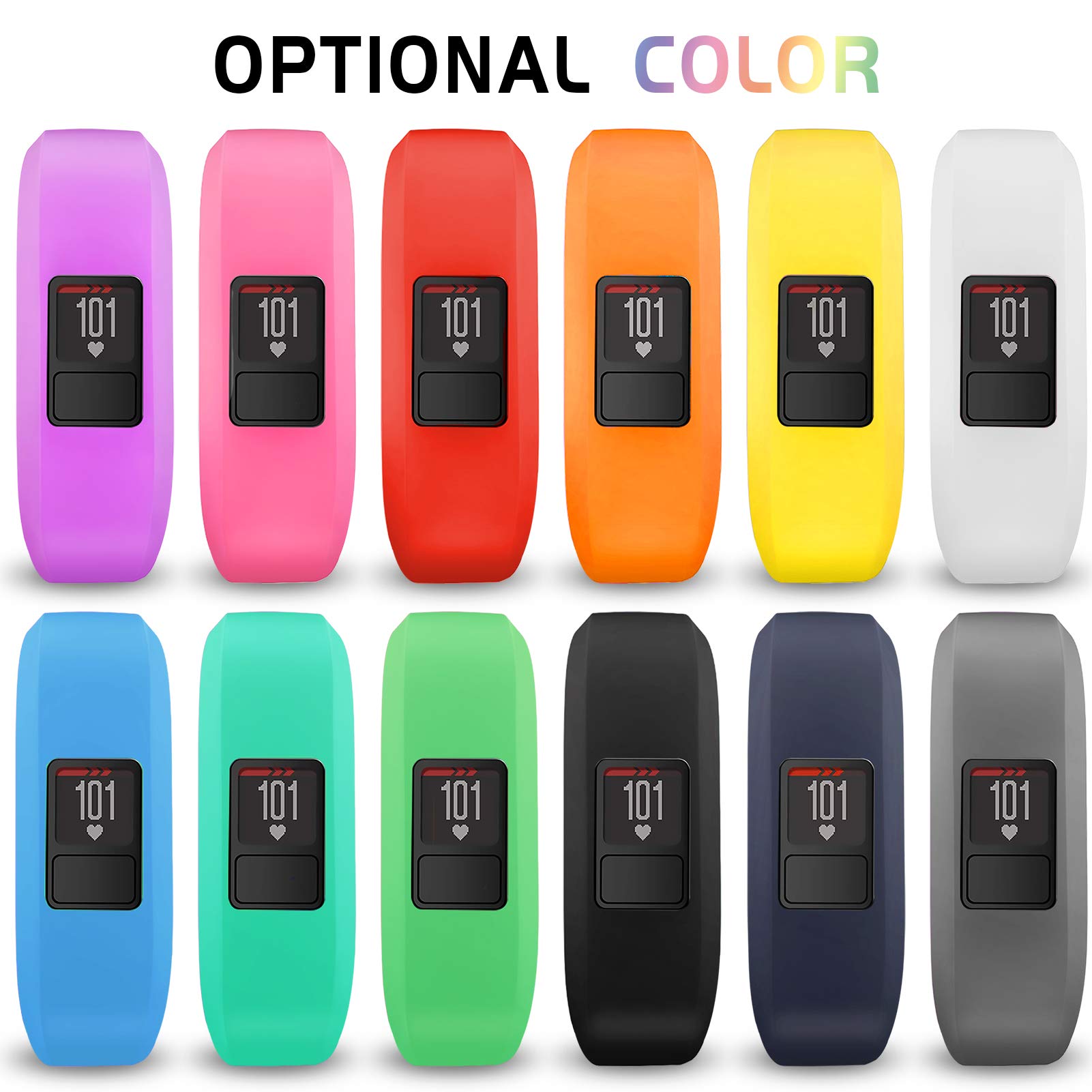 iBREK Garmin Vivofit jr Bands - Adjustable Camo Silicone Replacement for Kids - Perfect for Outdoor Play & Sports