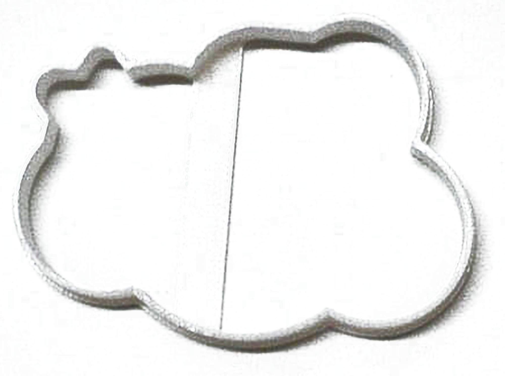 Twinkle Baby Cloud with Star Outline Shower Gender Reveal Cookie Cutter - Made in USA PR3147 | Perfect for Baby Showers, Gender Reveal Parties & Baking Decorations