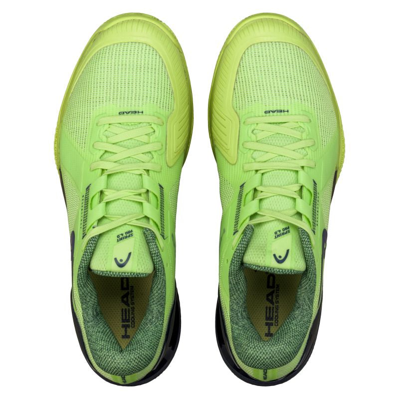 HEAD Sprint Pro 4.0 Clay Court Tennis Shoes for Men - Lightweight Performance Footwear for Clay Court Play & Training