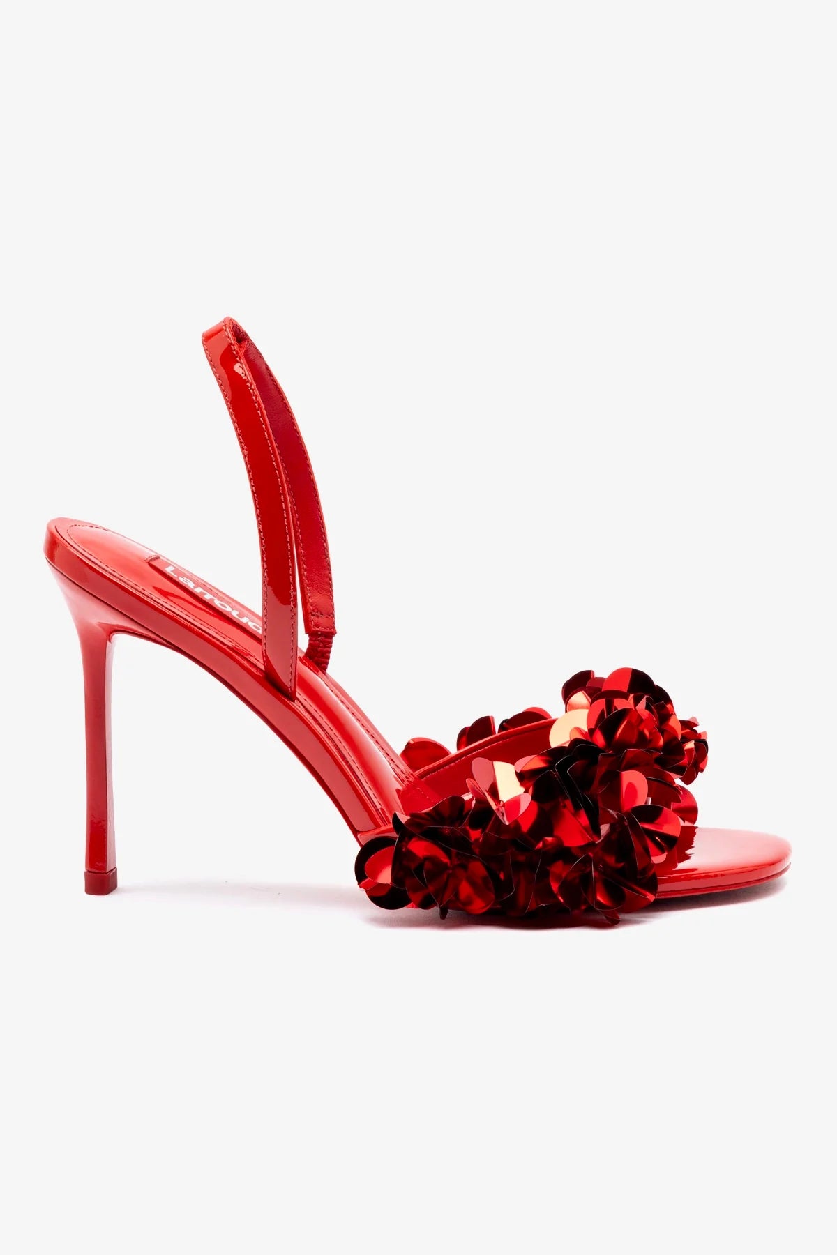 Morgan Women's Sandals in Scarlet Patent Leather - Comfortable & Stylish for Summer, Beach, and Casual Outings